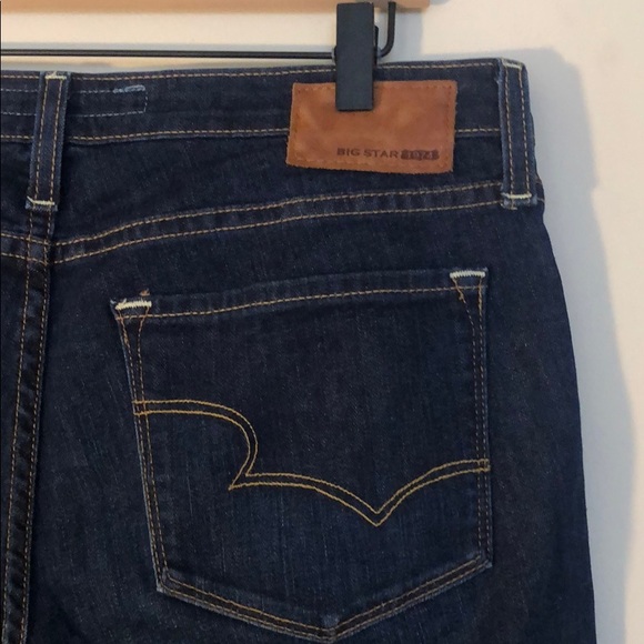 Big Star Remy Boot Low Rise Jeans - Size 32S - Picture 2 of 5
